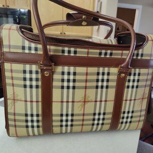 Burberry small cat/dog carrier